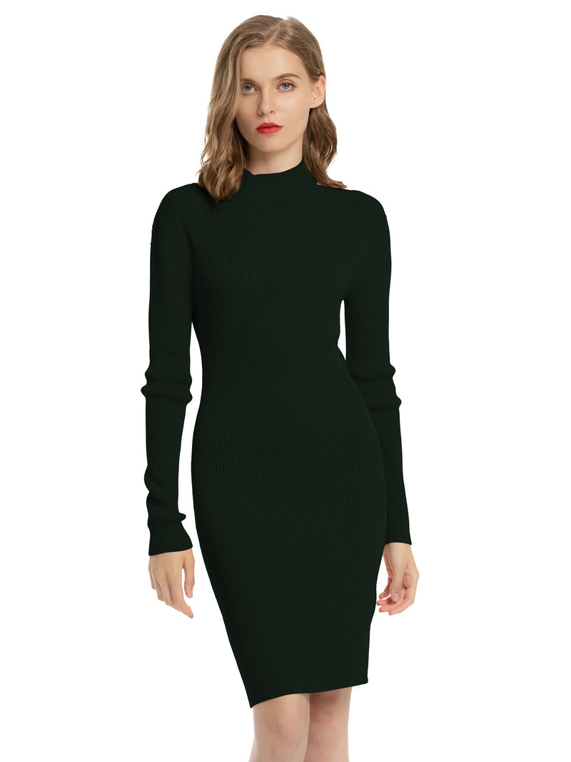 Bodycon Backless Sweater Dress