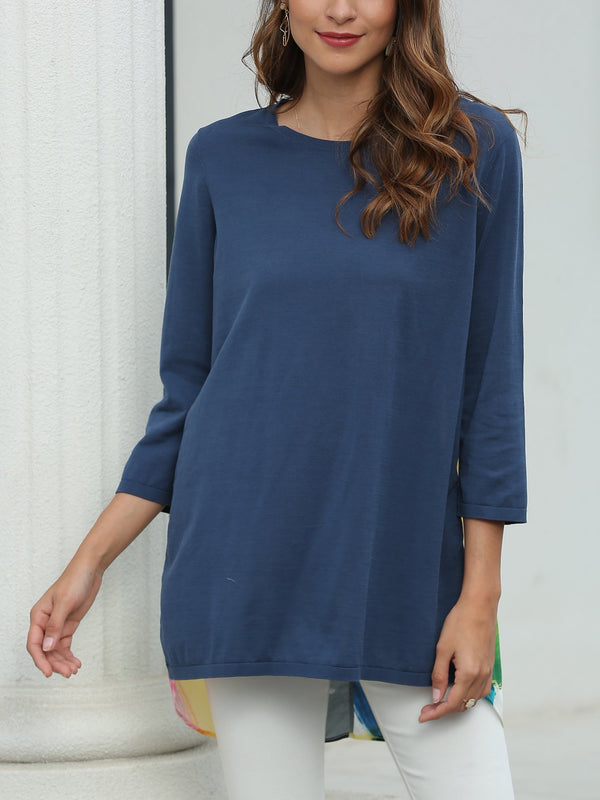 Women's silk and cotton tops