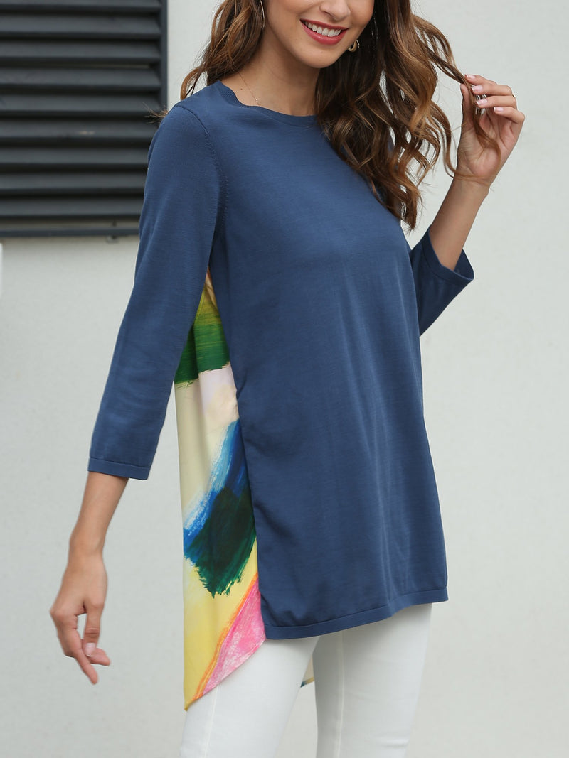 Women's silk and cotton tops