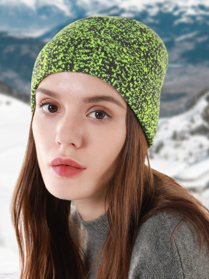 Unisex Slouchy Soft Thick Knit Beanie Hat